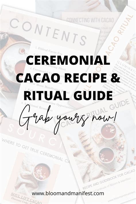 Ceremonial Cacao Recipe And Ritual Guide