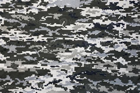 Tela Con Textura De Camuflaje Pixelado Militar Ucraniano Tela Con