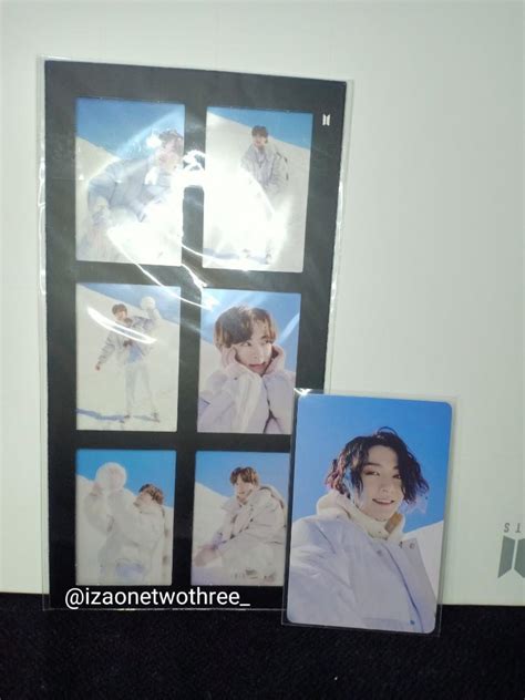 Jungkook Winter Package Photocard With Jin Cut Film Hobbies Toys