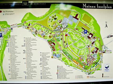 Insel Mainau Map A Map Of Mainau Island Michael Renner Flickr