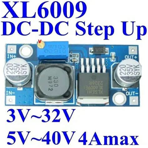 Jual Xl6009 Module Dc Dc Adjustable Step Up Boost Converter Power