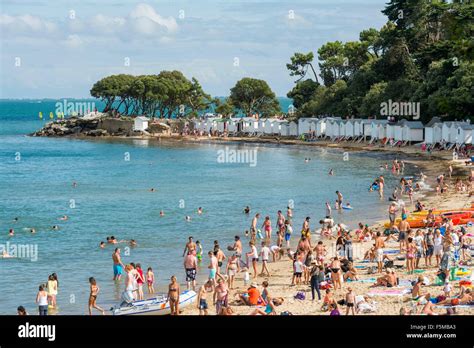 Noirmoutier Island Off The Atlantic Coast Of France Beach Plage Des