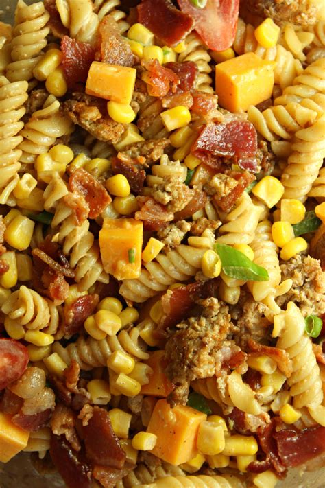 Loaded Cowboy Pasta Salad My Incredible Recipes