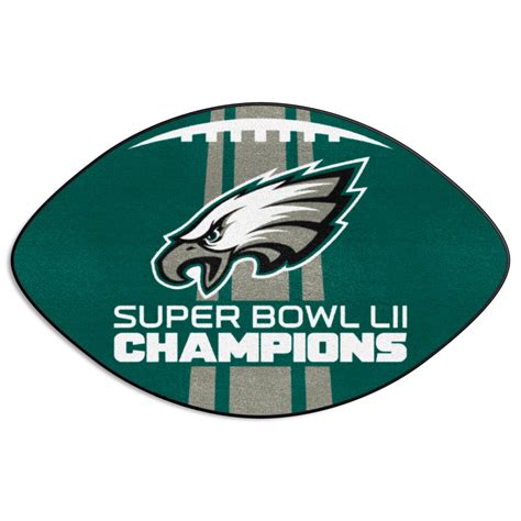 E Fan Mats Philadelphia Eagles Football Rug In X In