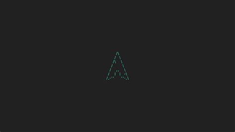 Arch Linux Minimal Logo 4k Wallpaper,HD Computer Wallpapers,4k ...