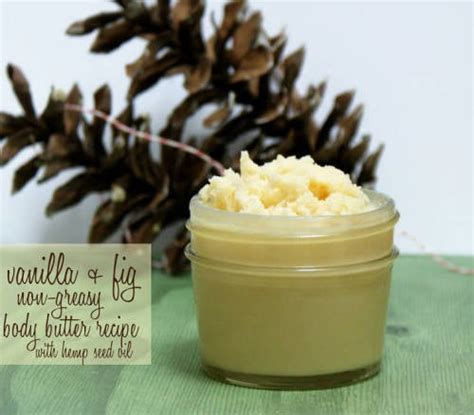 Vanilla And Fig Non Greasy Body Butter Recpe