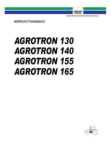 Deutz Fahr Agrotron Mk Tractor Pdf Workshop Manual De