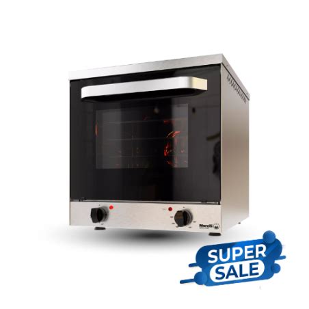 Horno Convector Eléctrico Morelli Dorato 4 Bandejas Oferta Ibaceta