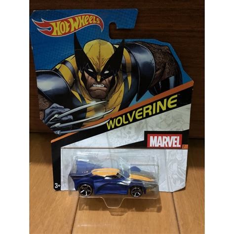 Hot Wheels 風火輪 Marvel 漫威 金剛狼 蝦皮購物