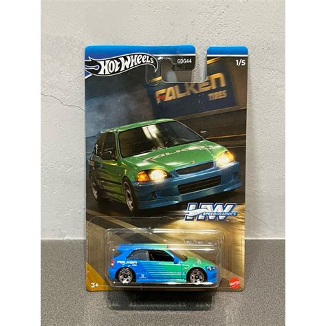 熱門車款 Hot Wheels 風火輪 Honda Civic Type R EK 本田 Falken 蝦皮購物