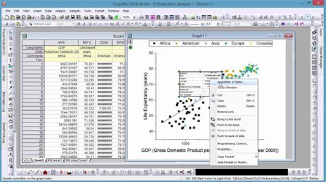 Quick Overview of Analysis in Origin 2016 - YouTube 