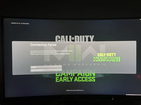 False Banned On Mw Cant Play Campaign Rmodernwarfare2