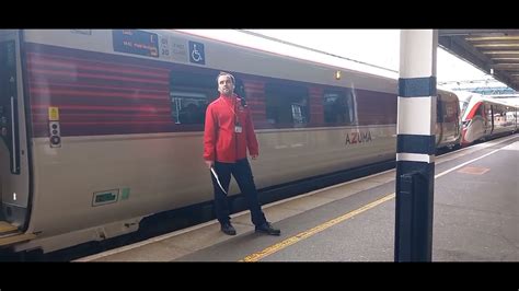 Lner Azuma Arriving And Departing Doncaster Youtube