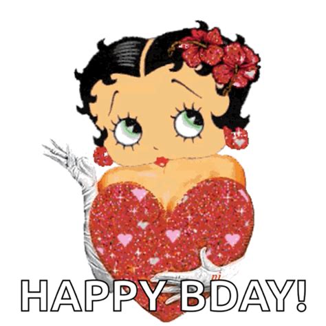 Betty Boop Heart Betty Boop Heart Love Discover Share Gifs