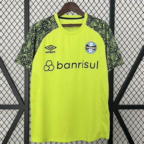 Nova Camisa Gr Mio Goleiro Verde Torcedor Masculina