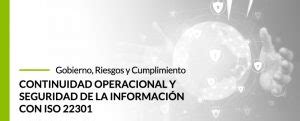 Webinar ISOTools GRC Continuidad Operacional Y Seguridad De La