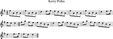 Kerry Polka On Folk Tune Finder