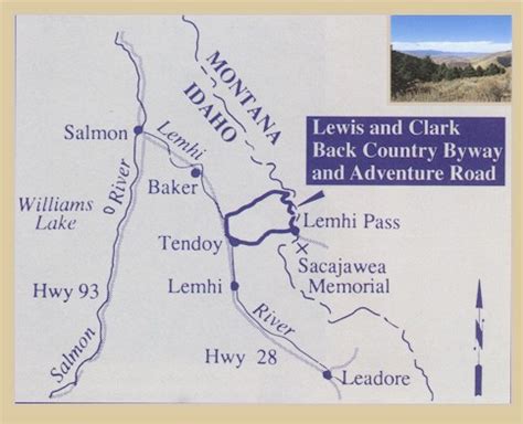 National Backpack Byway In Idaho On The Lewia And Clark Trail