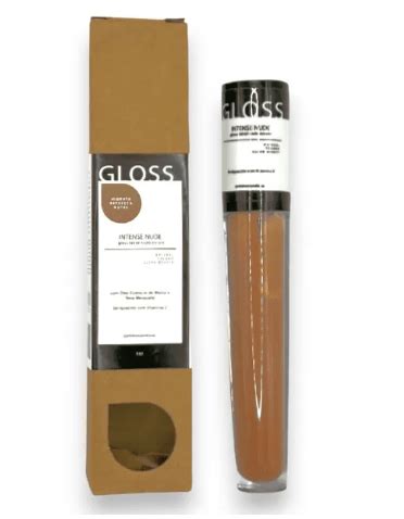 Gloss Labial Intense Nude Escuro 4ml Matriz Natural Cosméticos Naturais e Orgânicos