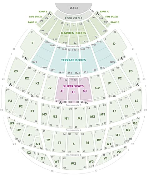 Hollywood Bowl Seating Chart Interactive | Awesome Home