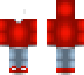 hoodie template | Minecraft Skin