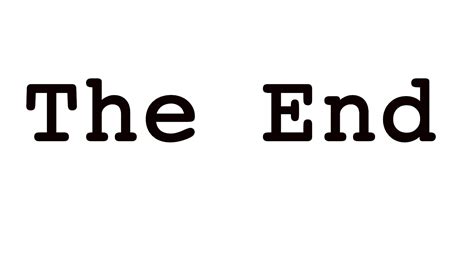 the end « View From A Fridge