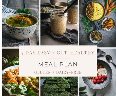 7 Day Easy Gut Healthy Meal Plan Calm Eats