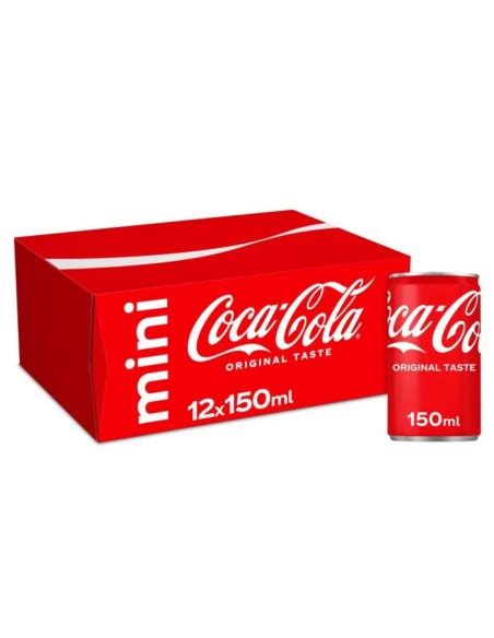 Coca Cola Mini Cans 150ml 2x12