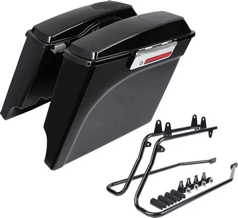 Slmoto 5 Stretched Hard Saddlebags Saddle Bags