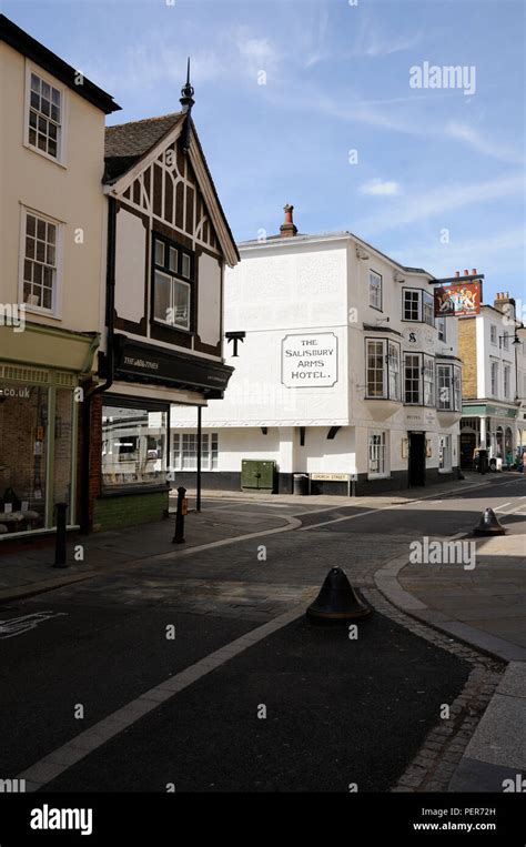 Salisbury Arms Hotel, Hertford, Hertfordshire Stock Photo - Alamy