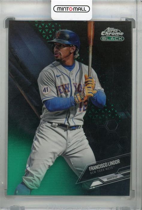 Mint Topps Chrome Black New York Mets Francisco