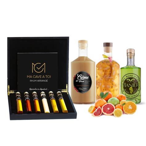 Coffret rhum arrangé Le cadeau parfait