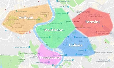 Dans Quel Quartier Dormir Rome Meilleurs Endroits O Loger