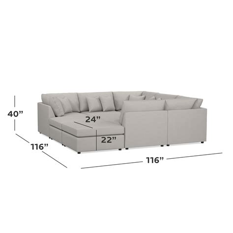 Beckham Pit Sectional NIS398112005 By Bassett At Oskar Huber Furniture