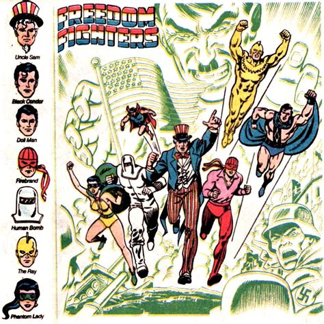 Mayfair DC Heroes Character Database: Freedom Fighters