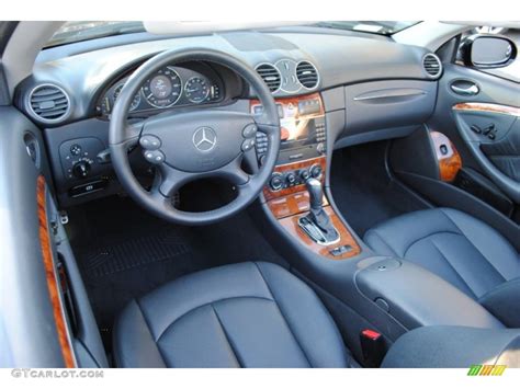 Charcoal Interior 2005 Mercedes-Benz CLK 320 Cabriolet Photo #60401738 ...