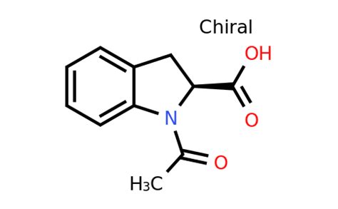 Cas S Acetyl Dihydro H Indole Carboxylic Acid