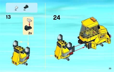 LEGO Instructions for set 60076 Demolition Site, City - Construction