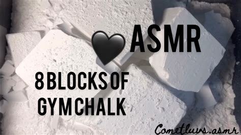 Asmr Satisfying Gym Chalk Crush Box Youtube