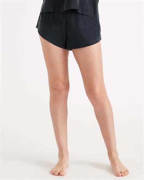 Women's 100% Washable Silk Pajama Shorts