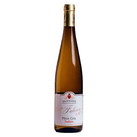 Vin Blanc Demi Sec Pinot Gris Vins D Alsace