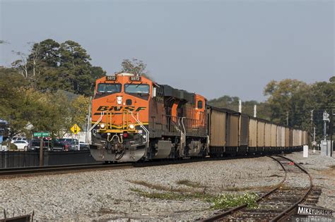 738 Norfolk Southern S Southbound 738 Train A Pair Of BN Flickr