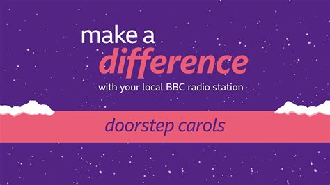 BBC - Doorstep carols