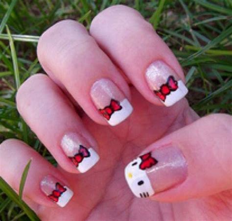 50 Hello Kitty Nail Designs Art And Design