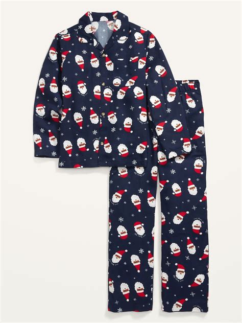 Old Navy Gender Neutral Matching Flannel Pajama Set Old Navy 2021 Santa