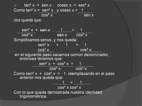 Identidades Trigonometricas 2 PPT