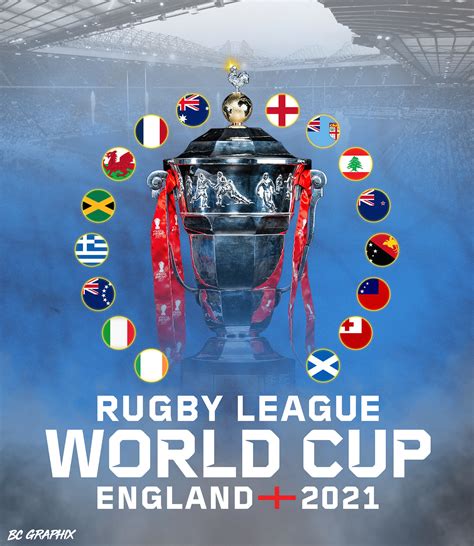 2021 Rugby League World Cup Wallpaper on Behance