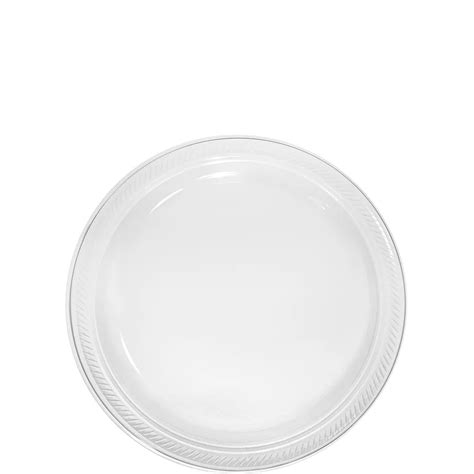 Big Party Pack Clear Plastic Dessert Plates 50ct Party City