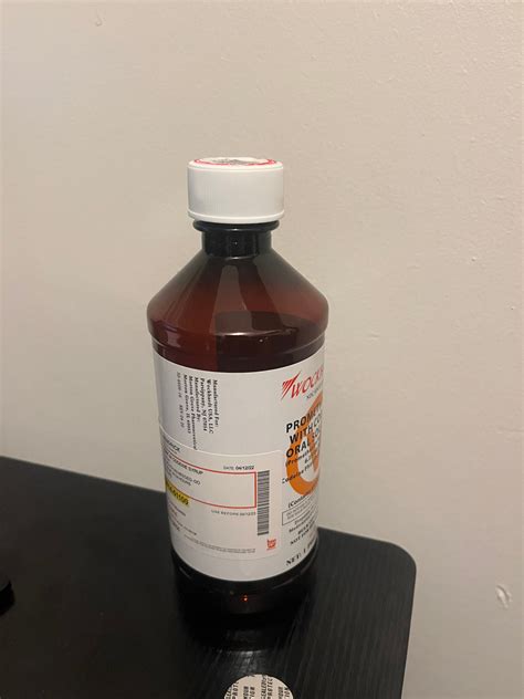 Wockhardt W Walgreens Label Lean Pint Bottle