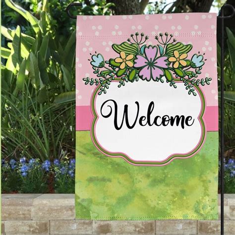 Blank Sublimation Double Sided Garden Flag Etsy